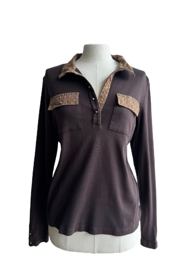 CAROLINA HERRERA - POLO BROWN MOMOGRAM